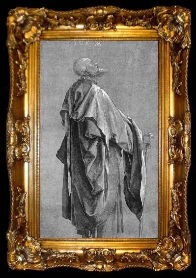 framed  Albrecht Durer Study of Drapery, ta009-2